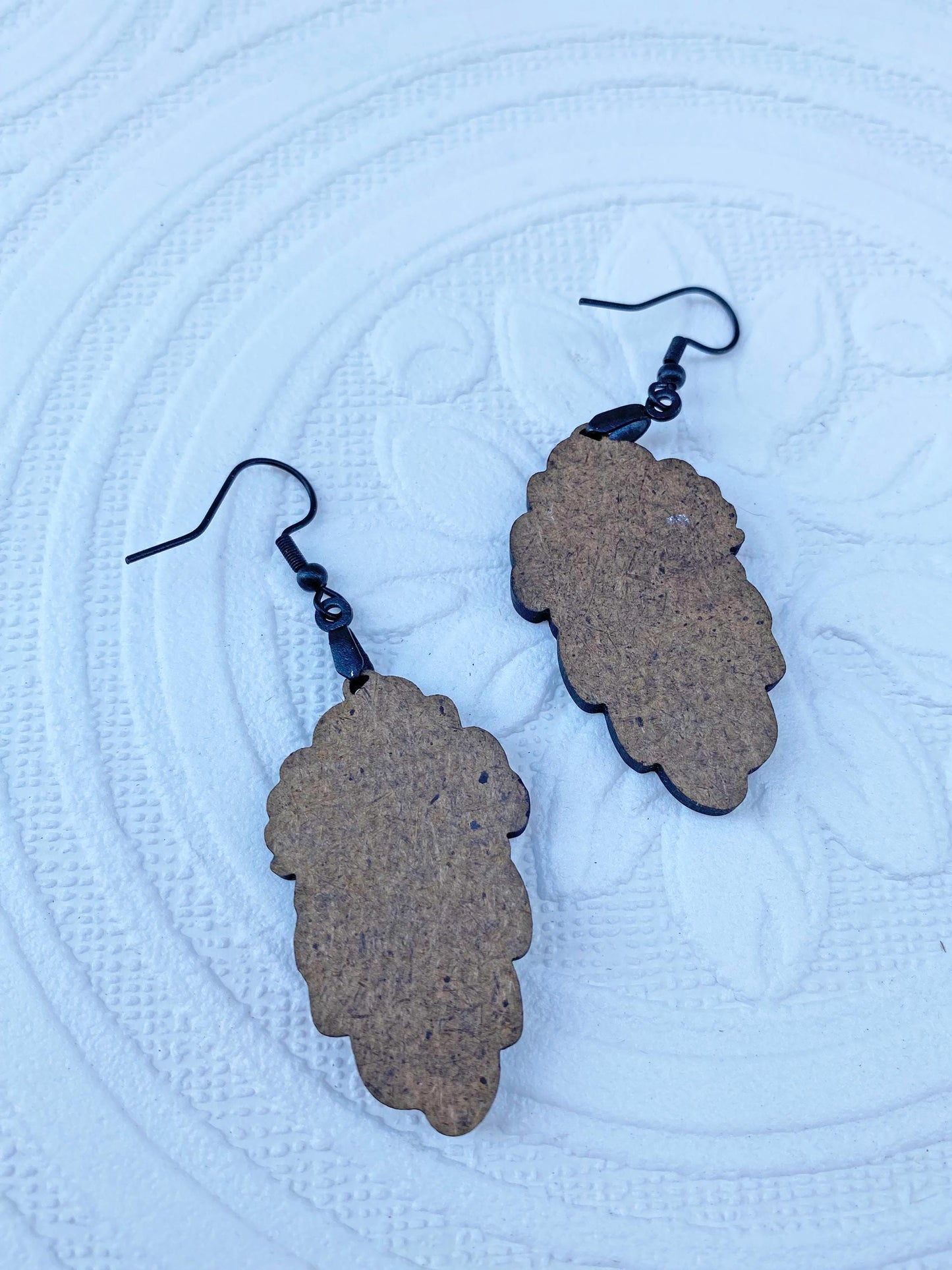 Eye Candy Earrings ~ 3rd Eye, Happy Tears, Pastel Oddity Earrings ~ Handcrafted, Laser Cut, Sublimated for Durability. Pierced or Clip On