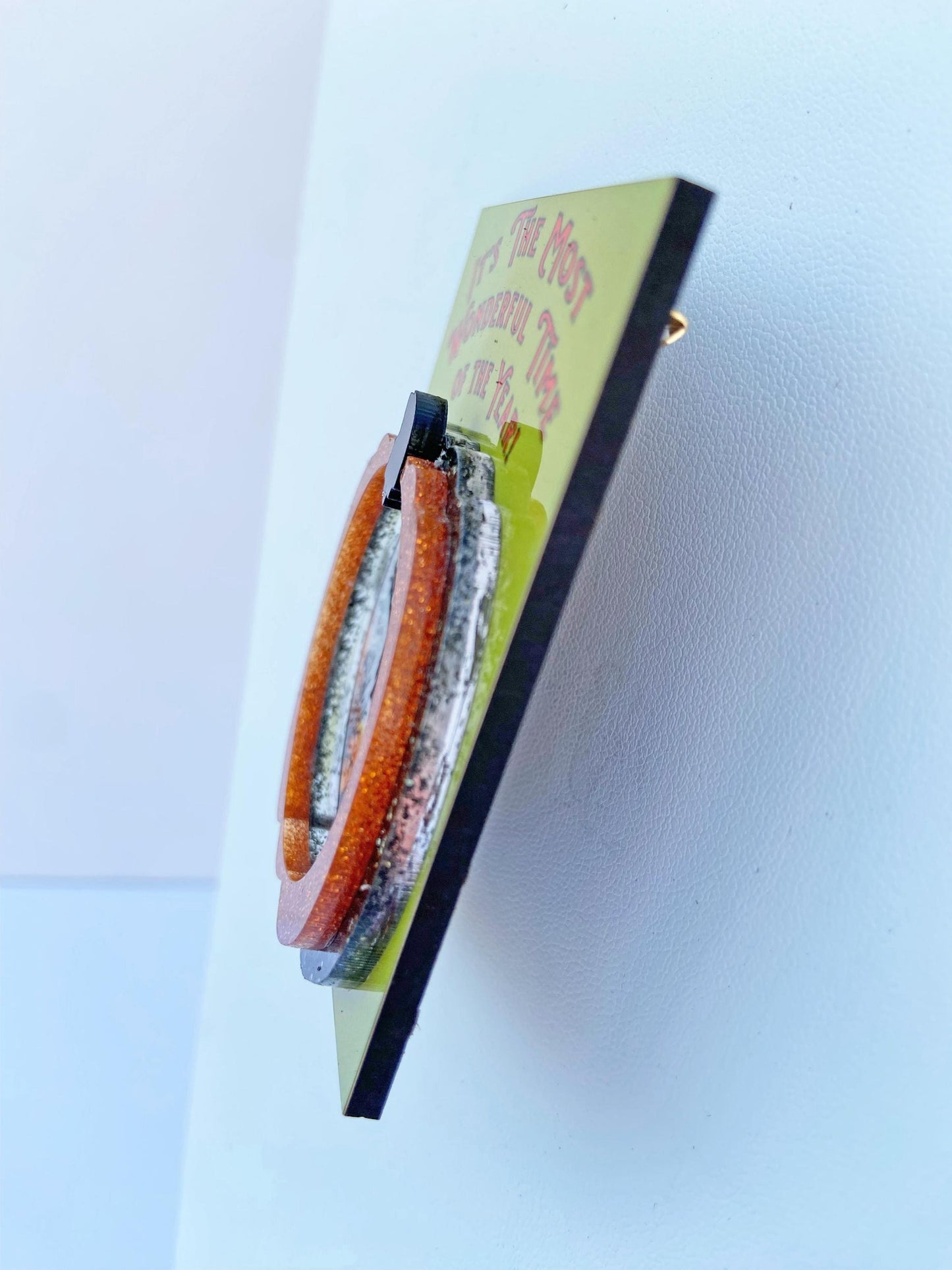 Halloween or Fall Brooch, It's the Best Time of the Year, Spooky Season Jewelry, Choose Witch or Pumpkins ~ Laser Cut Wood, Acrylic