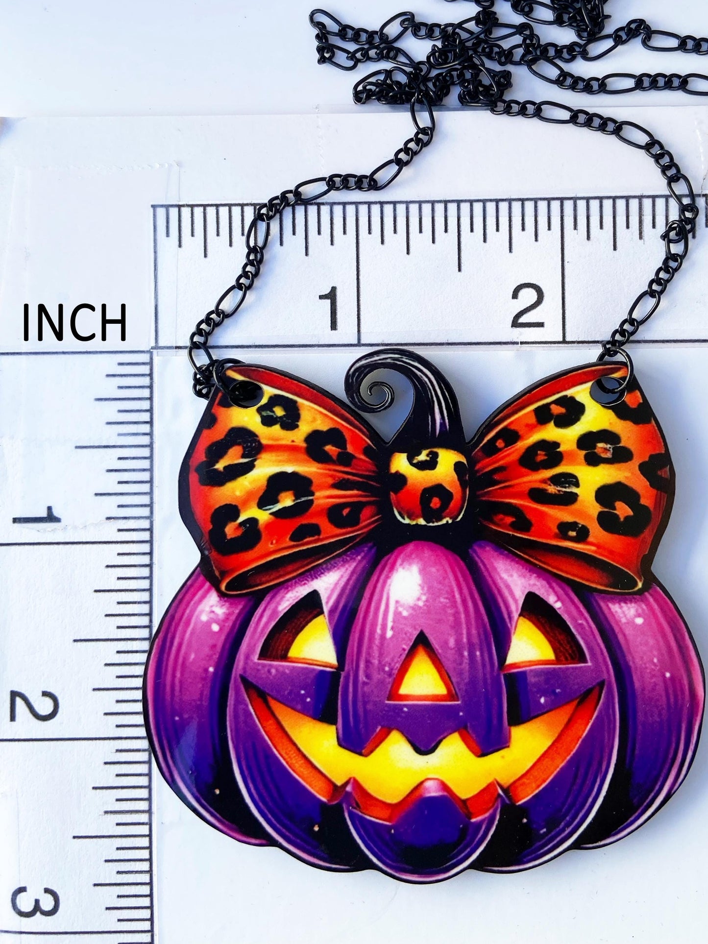 Purple Pumpkin Brooch, Necklace or Earrings, Halloween Jewelry, Spooky Earrings, Wearable Art, Gift for Halloween Lover